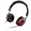iHome iHMP5R 2-in-1 Portable Speakers with built-in Headphones - Red